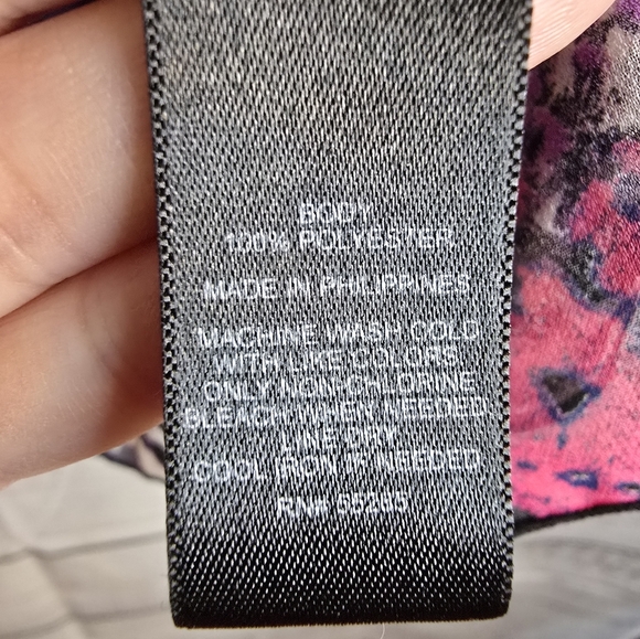 Express Floral Ruffle Womans Size Small Tank Top - Picture 4 of 4